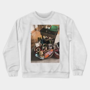 a gift shop in Kenya,Africa Crewneck Sweatshirt